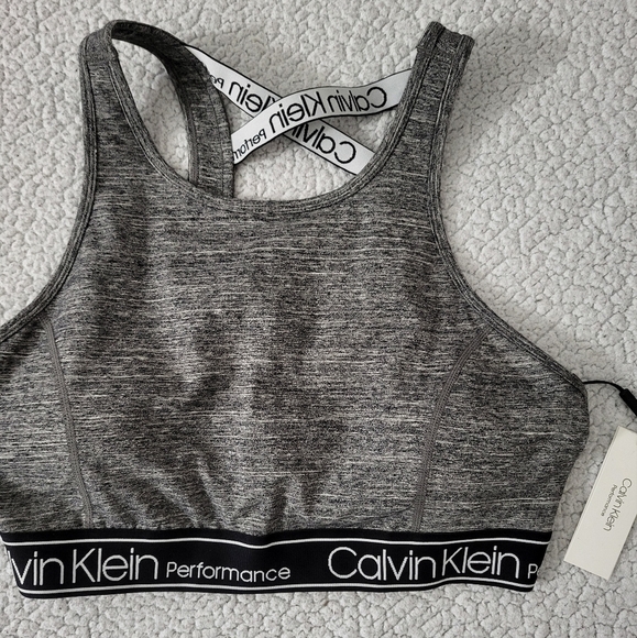 Calvin Klein Other - Calvin Klein Performance Gray Sports Bra